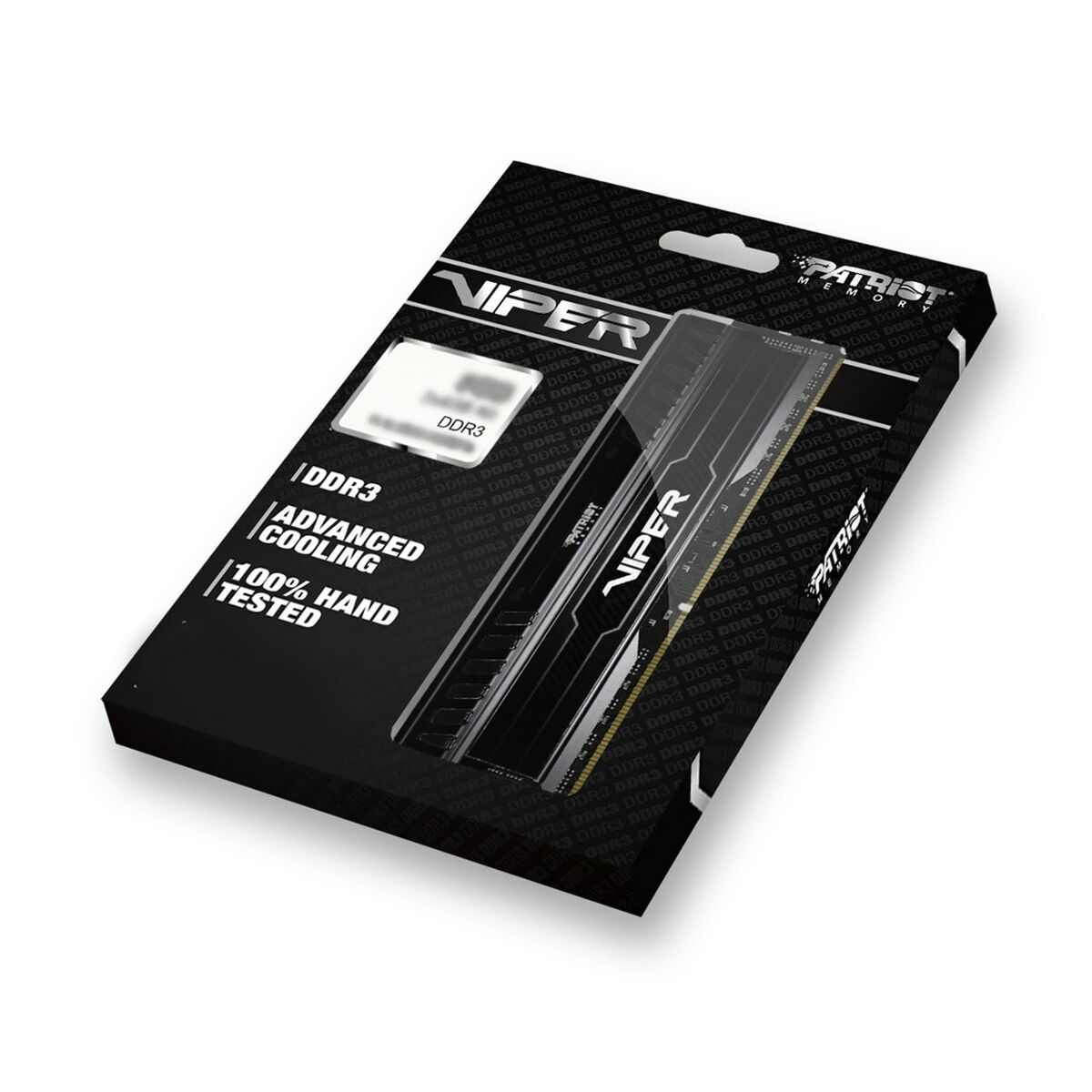 RAM-hukommelse Patriot Memory C3-12800 DDR3 CL9 8 GB